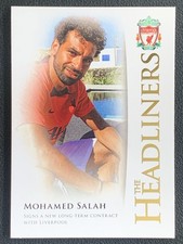 Mohamed Salah 2022 Futera Liverpool The Headliners /084 #LHC04