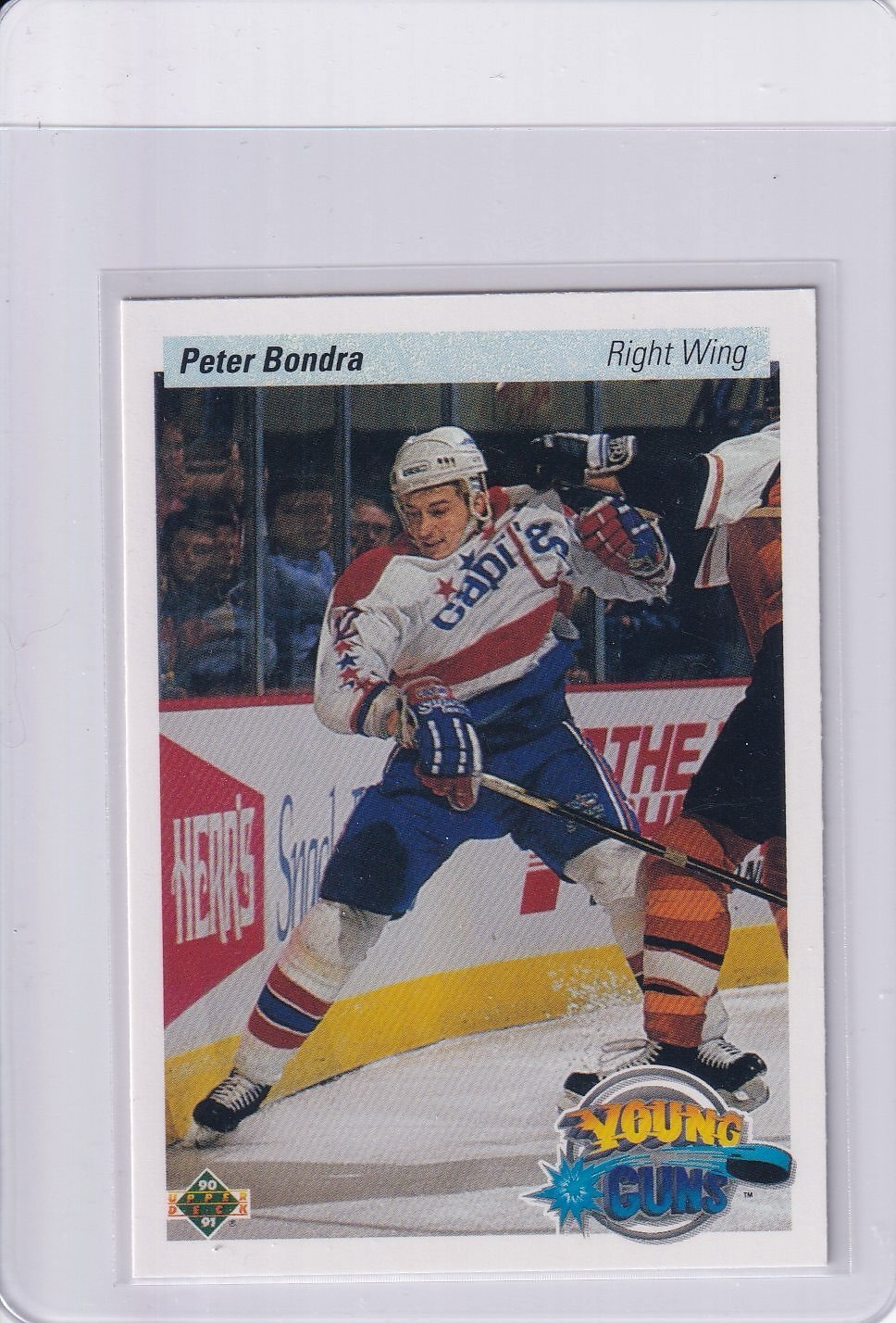 1990-91 Upper Deck - Young Guns Peter Bondra #536 (RC) - Cool