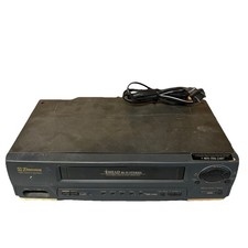 Emerson VCR Model EWV601B 4-Head VHS For Parts Or Repair Free Shipping