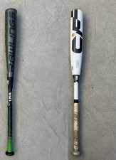 Bates de béisbol Rawlings Quatro Pro y Demarini CF - Lote de 2 - 30” 20 oz caída -10