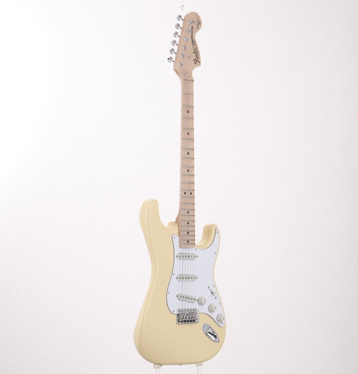 Fender Japan Yngwie Malmsteen Strat Vintage White Made in