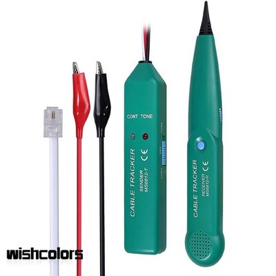 MS6812 Multi-Function Cable Tracker Cable Locator+Carrying Pouch & Test Leads