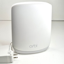   NETGEAR Orbi RBR760 AX5400 Tri-Band WiFi 6 Mesh ROUTER Tested Adaptor - NICE 