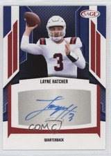 2024 SAGE HIT Low Series Auto Red Layne Hatcher #A-LH Auto 10k8