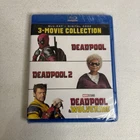 Marvel Deadpool 3-Movie Collection Bluray. No Digital