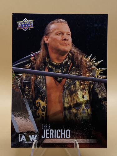 Chris Jericho [Autograph] #54 2021 Upper Deck AEW card