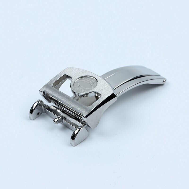 18mm Stainless Steel Brushed Band for IWC Big Pilot with Deployment Clasp