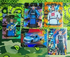 Lot of 5 different 2024 Panini Select racing cards 