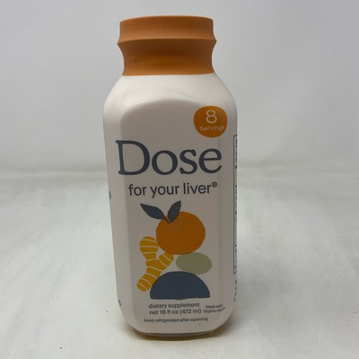 #ad Dose For Your Liver Orange Ginger 16oz Liquid Supplement $21.99