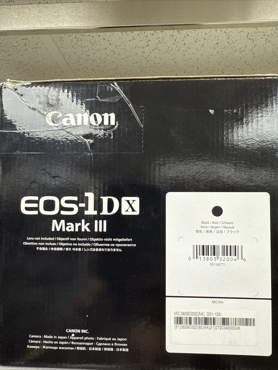 Canon EOS-1D X Mark III 20.1 MP Digital SLR Camera (Body Canon EOS-1D X Mark III 20.1 MP Digital SLR Camera (Body