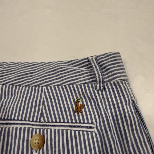 NWT Polo Ralph Lauren Boys Stretch Seersucker Shorts Classic Preppy Summer 20 - Picture 6 of 7