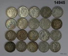 VF-XF+ PRE 1921 MORGAN SILVER DOLLARS 90% SILVER ROLL OF 20 COINS! #14945