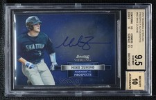 2012 Bowman Sterling Prospect Mike Zunino #BSAP-MZ BGS 9.5 GEM MINT Auto 0s3
