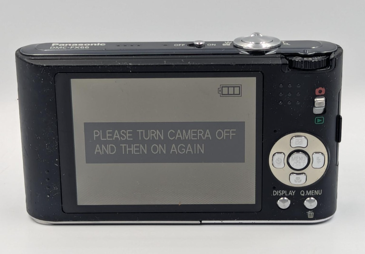 Panasonic LUMIX DMC- FX66 14.1 MP Compact Digital Camera - SPARES