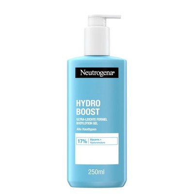 Neutrogena Hydro Boost Bodylotion Gel, ultra-leichte Formel 250 ml (1er Pack) 