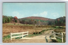 Cumberland Valley MD-Maryland, Blue Ridge Mt Scene, Vintage Souvenir Postcard