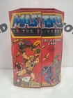 Vintage 1984 Mattel MOTU Masters of the Universe Collectors Case w/ Tray Inserts