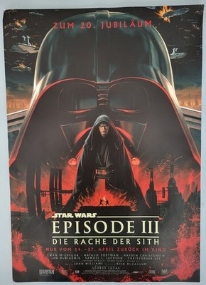 STAR WARS Epidode III Die Rache der Sith - Poster 30x42 cm, zum 20. Jubiläum