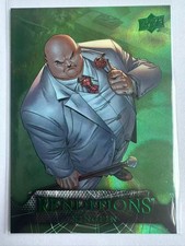 2024 UD Marvel Marvel Renditions Spiderman Green KINGPIN 272/399