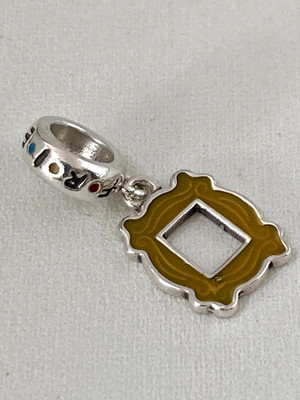 Friends TV Show Sterling Silber Charm für Armband ''Spiegel / Bilderrahmen ''''