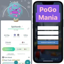 Shiny Spiritomb✨mini PTC 80k✨(read description)