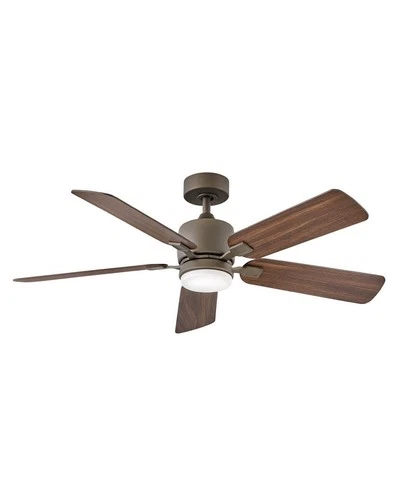 Hinkley Lighting 903552F-LIA Afton 52" Indoor 5 Blade Ceiling Fan - Bronze - Picture 1 of 12