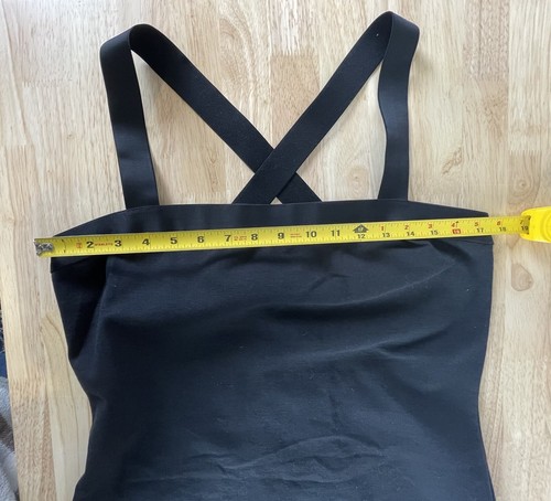 NWT Kate Spade Saturday Black Tube Mini Dress LBD Bodycon Club Dancing Size Lg - Picture 5 of 11