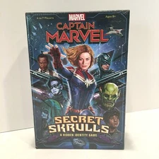 Marvel Captain Marvel Secret Skrulls Hidden Identity Game NEW SEALED