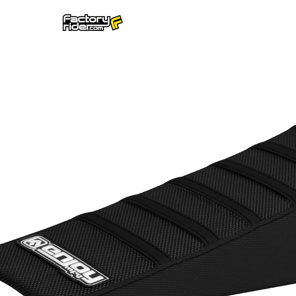 Yamaha WR 450F 2016-2018 cubierta de asiento pinza todo negro/costillas negras #84 Foto 3 de 4