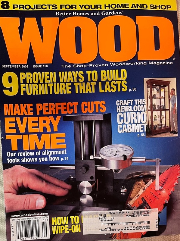 Vintage Wood Magazine : September  2003  Issue # 150