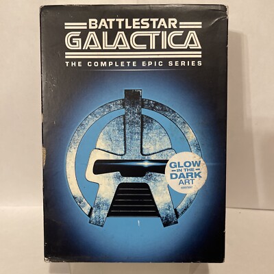 Battlestar Galactica: the Complete Epic Series Glow In The Dark DVD Set New