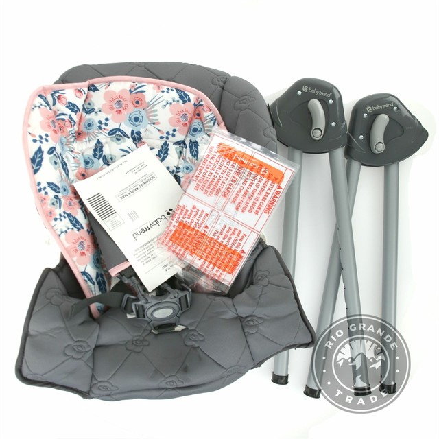 baby trend tot spot high chair bluebell