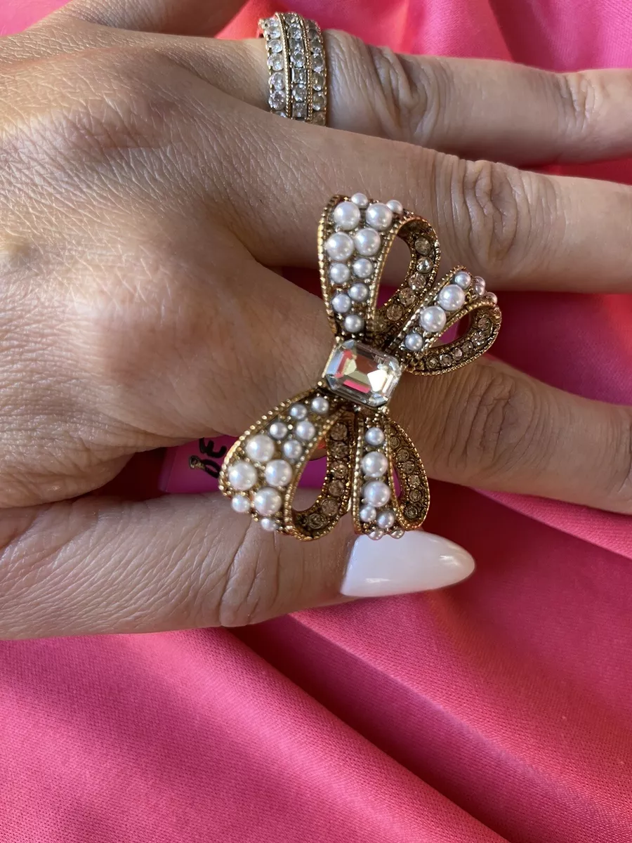 Betsey johnson rings deals