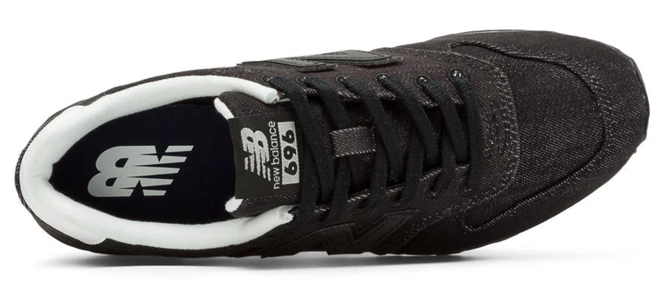 Zapatillas clásicas para correr New Balance 696 algodón denim para mujer Z3704* talla 9,5 B Foto 3 de 4