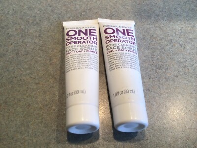 Formula 10.0.6 One Smooth Operator Pore Clearing Face Scrub~1 oz lot of 2