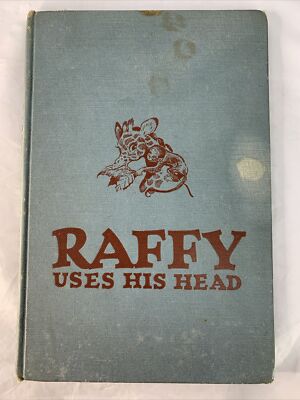 Vtg Raffy Uses His Head Children s HC Book giraffe Friend Story By Rita Kissin