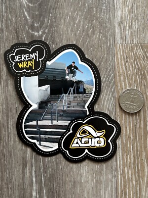NEW ADIO SHOES JEREMY WRAY VINTAGE 90 S SURF BMX SNOW GOLF SKATEBOARD WALL POP