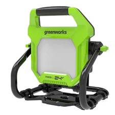 Greenworks 24V 2000 Lumen Work Light (Power Source: 24V Battery+AC Power Cable)