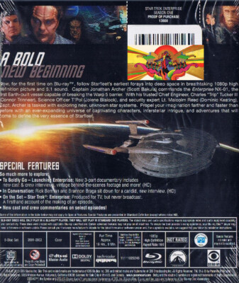 Star Trek Enterprise Season One (Blu-ray 2013) (Bilingual) 6-Discs