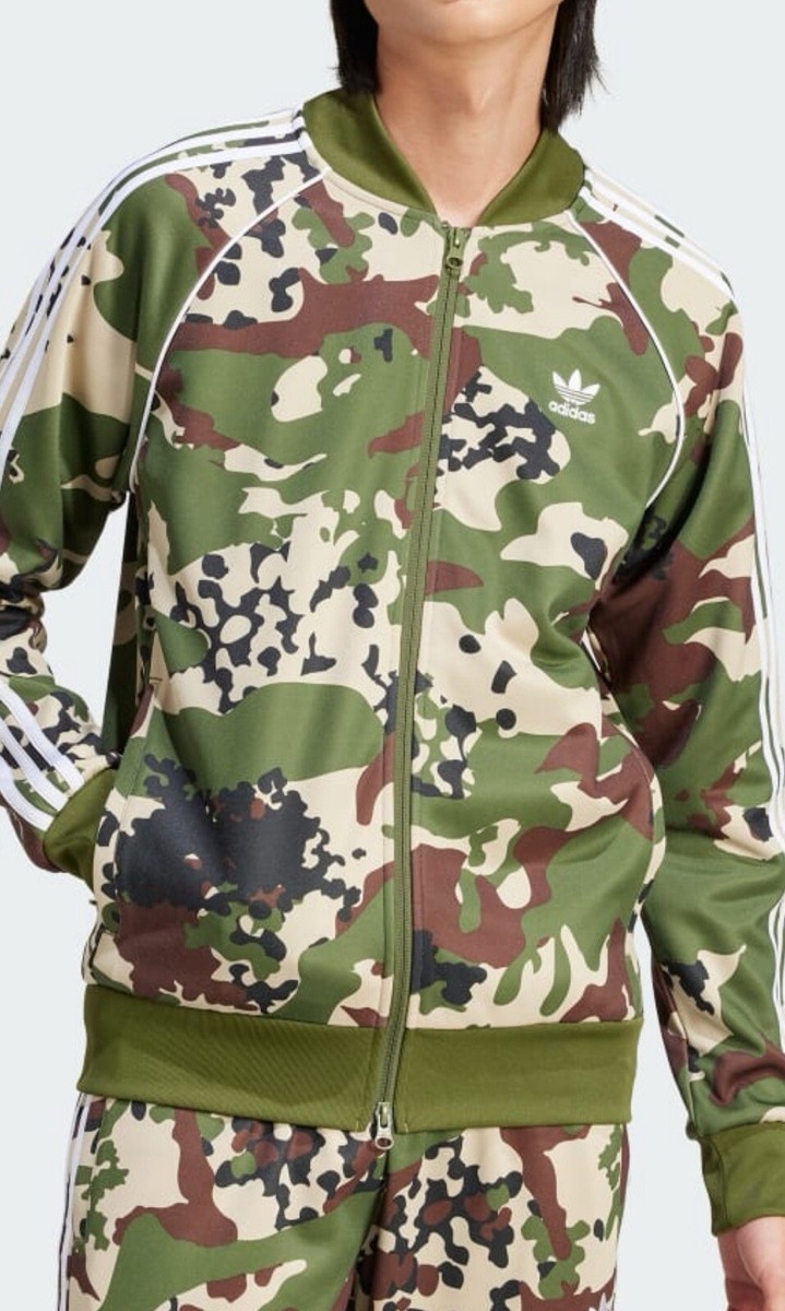 adidas - 【Sサイズ】Tinman Elite Race Day Camo Jacket adidas Originals Men's Superstar Full Length Zip Zippered