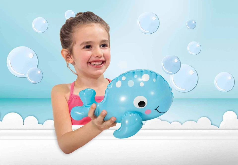 Wasserspielzeug Badespielzeug Intex aufblasbar f. Pool Flamingo Ente Wal Fisch - Bild 4 von 4