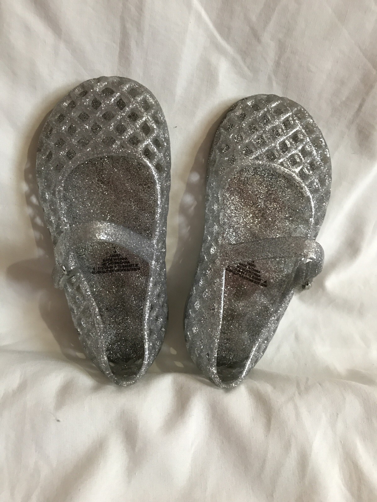 Lotto di 3 paia di scarpe bambino sandali infradito scarpe gelatina taglia 6