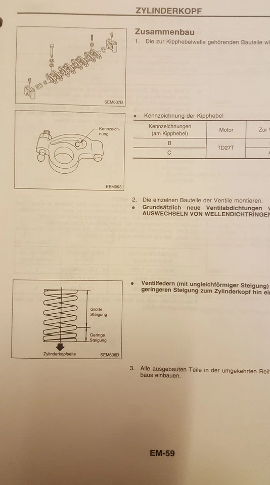 Manual de Taller Nissan Terrano II 93 ,94 ,95 ,96 ,97 ,98 ,99 ,00 ,01 ,02-07 - Imagen 4 de 4