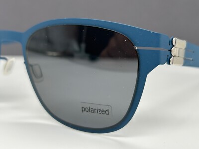 Ic Berlin Sunglasses Men Polarized Blue Ulbrich D. Large NP  display picture 1