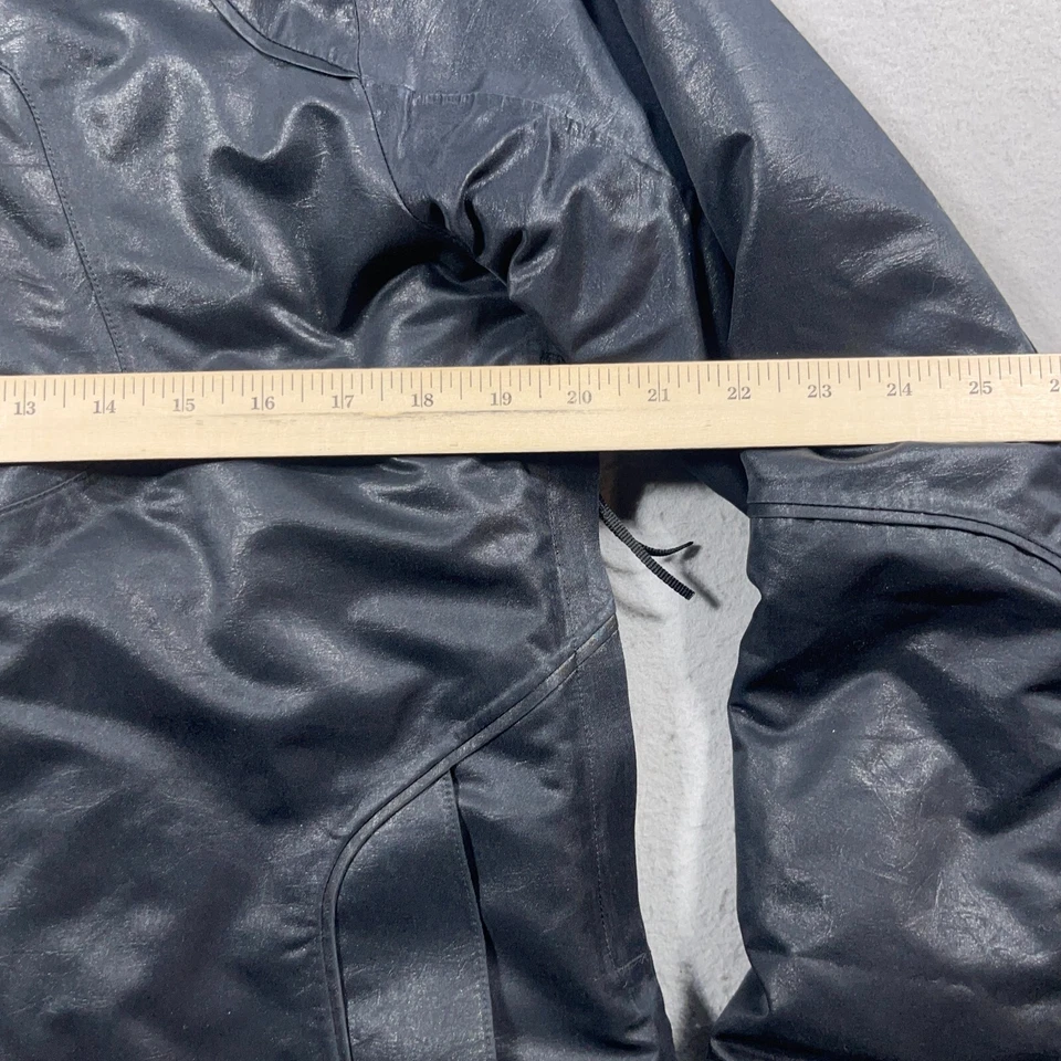 Chaqueta para mujer Under Armour ColdGear infrarroja negra mediana con capucha abrigo para nieve Foto 4 de 4