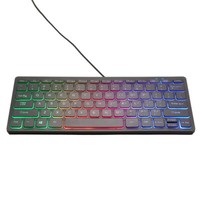 78 Keys Mini Slim USB Wired Compact Thin Keyboard for Desktop Laptop Mac PC