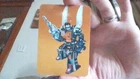 G1 Transformer Action Card. Kickback. 1984. No.113.