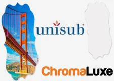 ChromaLuxe Gloss White Metal Print Desk Beneluxe 5.38x7.24” .045" 10 /Pack 4268