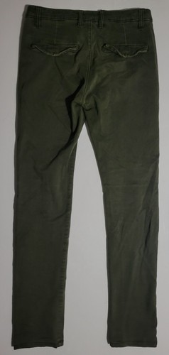 Vintage Diesel Co Pants Womens Size 29 Slim Dark Green Skinny Leg Mid Rise Retro - Picture 4 of 6