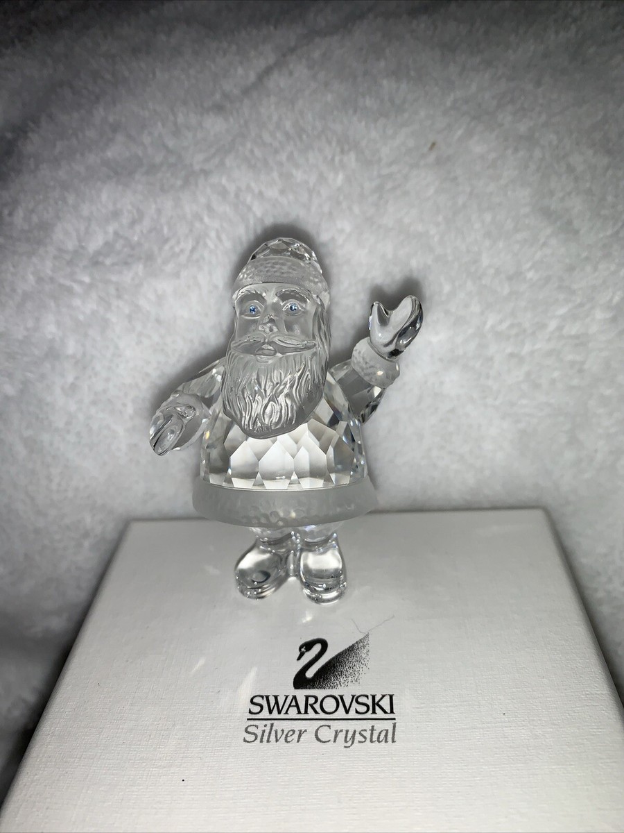 SWAROVSKI Crystal Waving Santa Claus 221362 Figurine | eBay